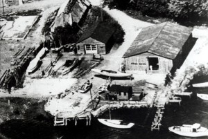 Walsteds Baadeværft i 1950