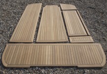 Teak cockpit