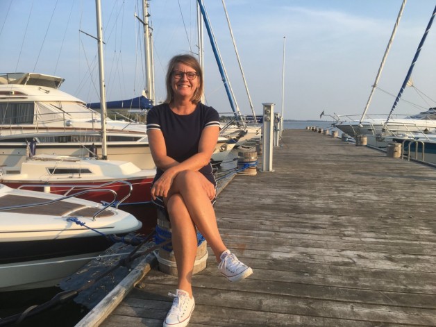 Ny Kaptajn ved roret hos Walsteds Bådeværft