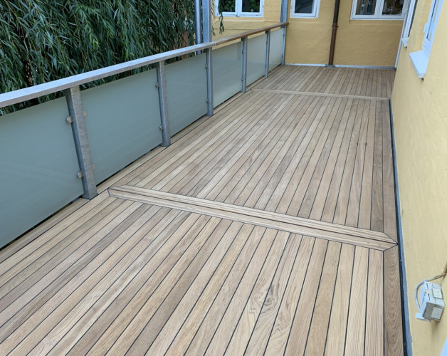 Teak terrasse
