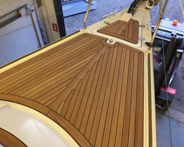 Teak dæk (Dehler)
